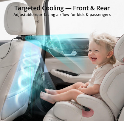 The Backseat Breeze - Wireless Fan for Rear Facing Baby